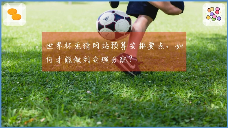 世界杯竞猜网站预算安排要点，如何才能做到合理分配？