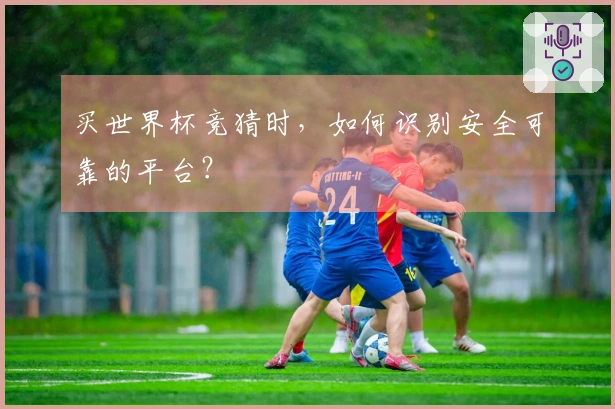 买世界杯竞猜时，如何识别安全可靠的平台？