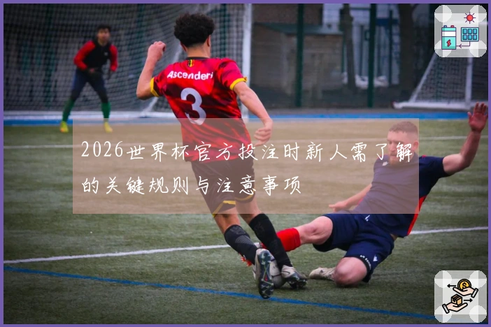 2026世界杯官方投注时新人需了解的关键规则与注意事项