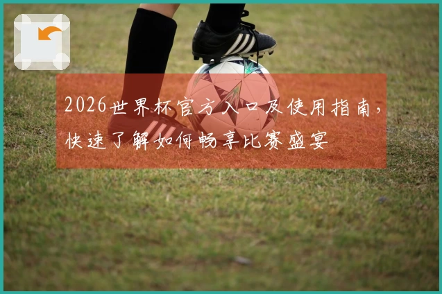 2026世界杯官方入口及使用指南，快速了解如何畅享比赛盛宴