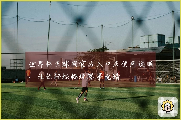世界杯买球网官方入口及使用说明，让你轻松畅玩赛事竞猜
